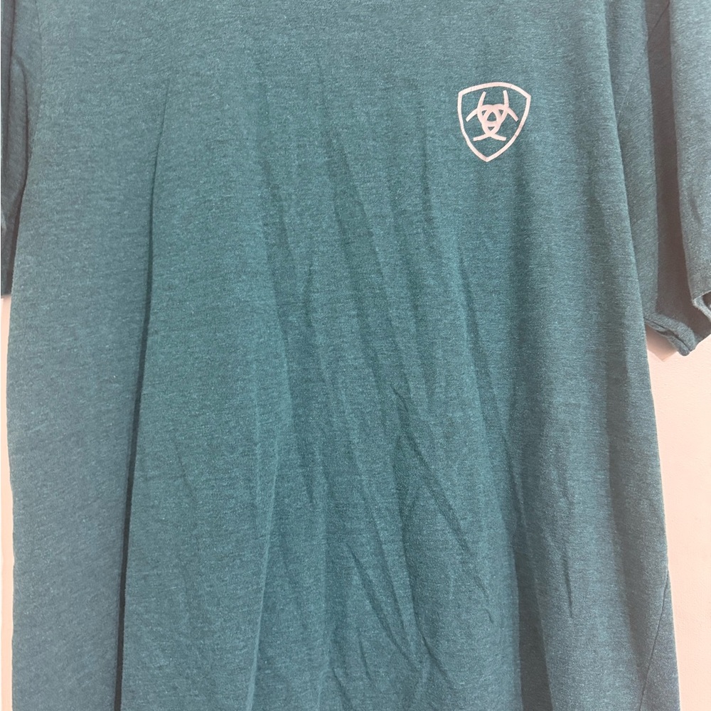 Ariat Men's Blue Short Sleeve Tee